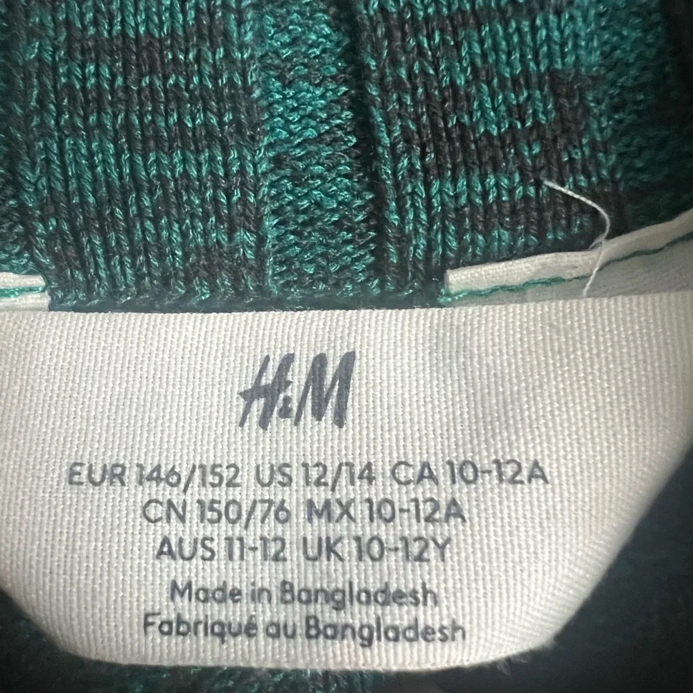 H&M girls Ribbed Crew Neck Sweater